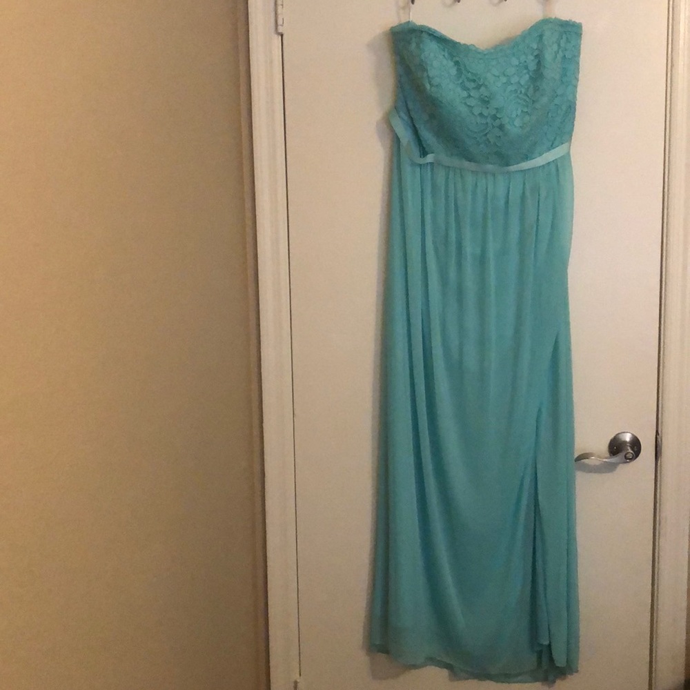 Lace and Mesh  Davids Bridal bridesmaids dress